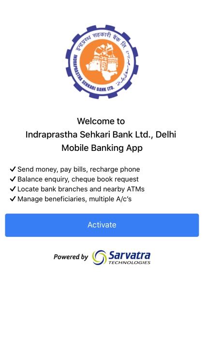 INDRAPRASTHA Net Banking.